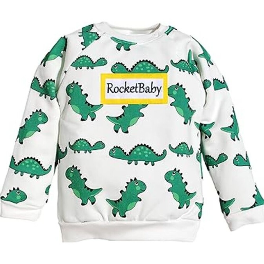 RocketBaby Sweatshirt Dinosaurs 6-9 mo
